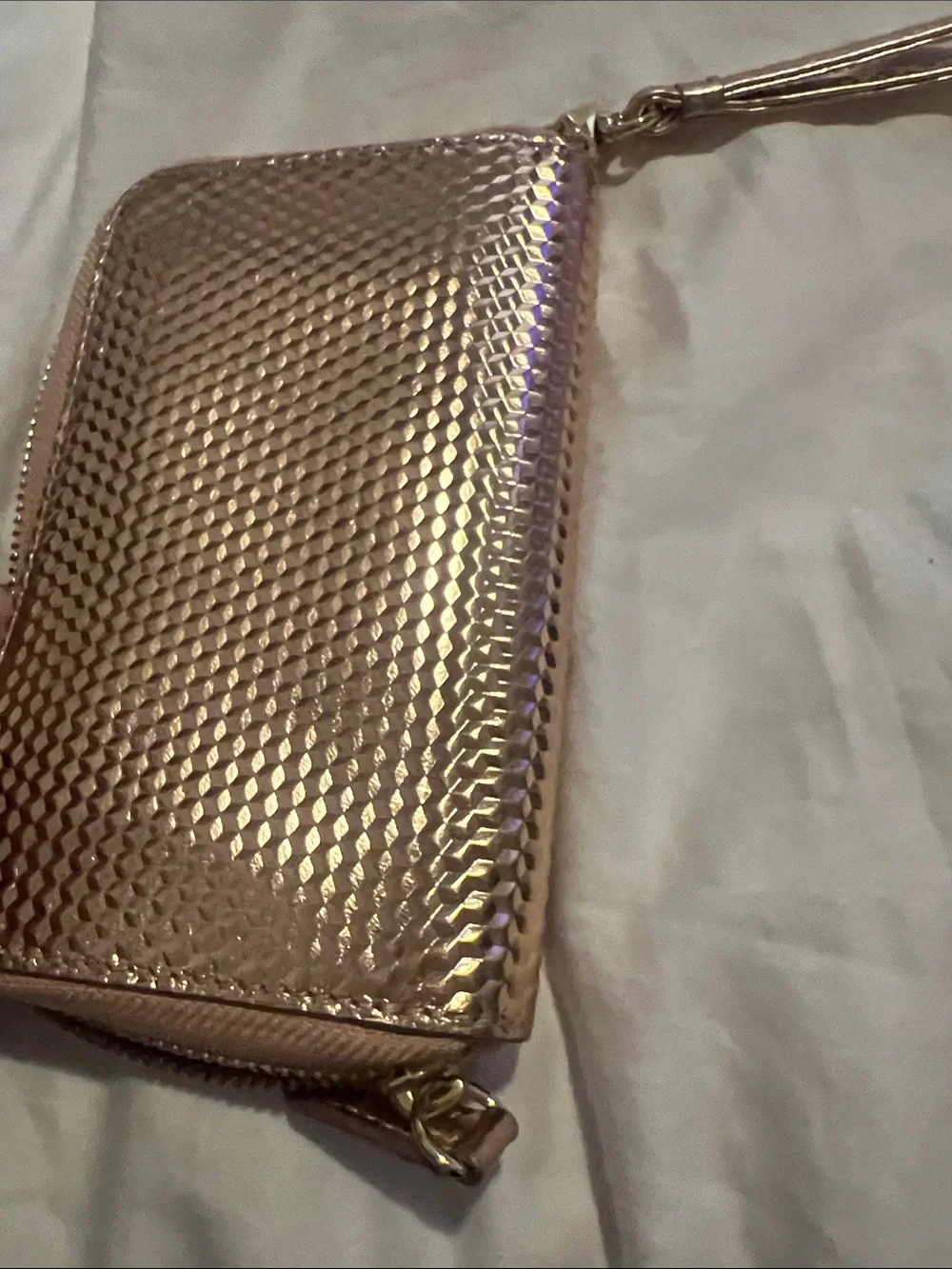 Tory Burch shiny metallic